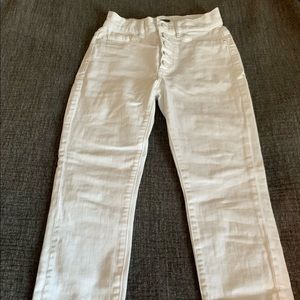 DL1961 white skinny jeans
